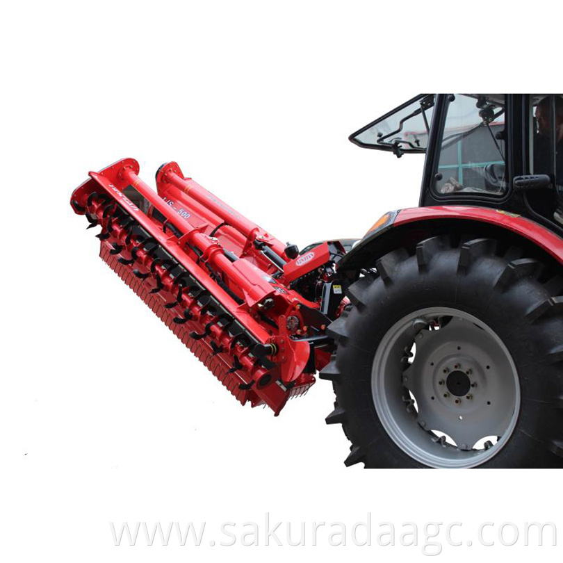 Features of paddy field leveling paddle mixer